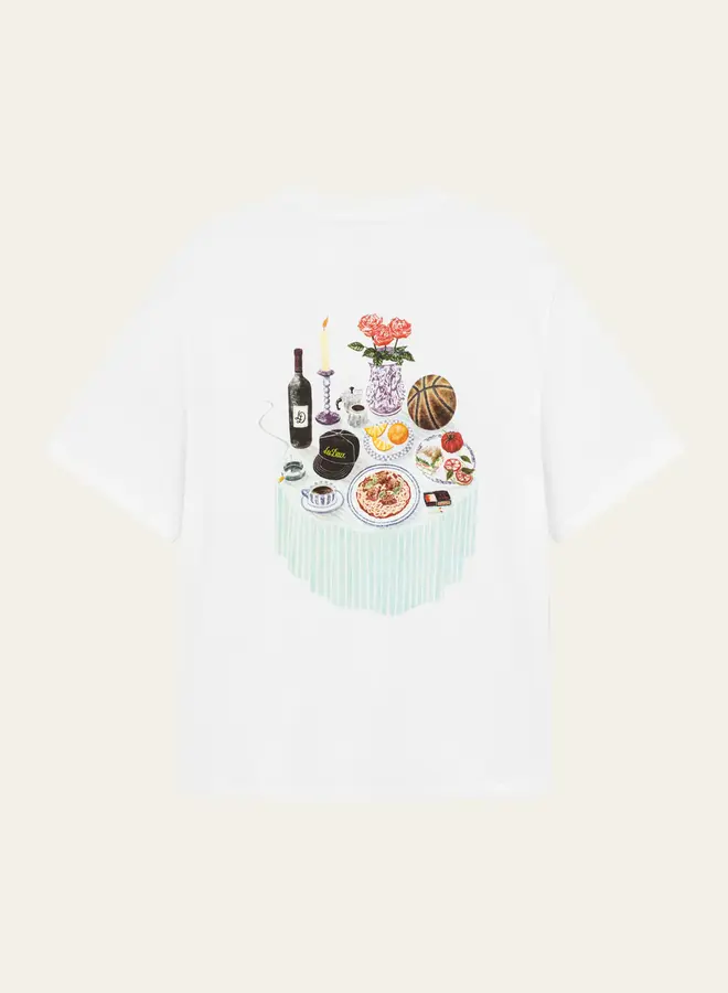 Les Deux T-shirt Cole Table 1001106 - White