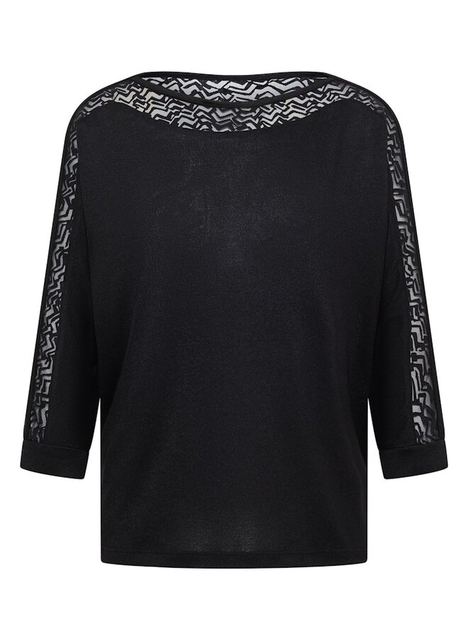 Cecil T-shirts B324281 -10001 Black