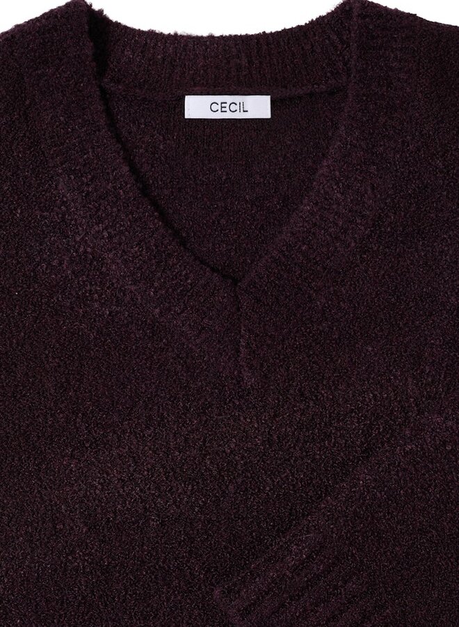 Cecil Trui  B303388 - 16855 Eggplant Red