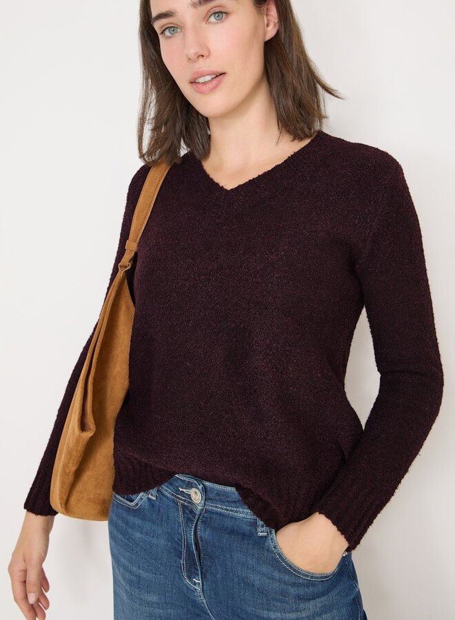 Cecil Trui  B303388 - 16855 Eggplant Red