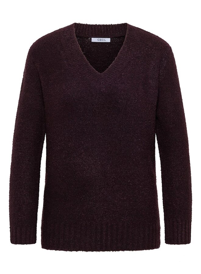 Cecil Trui  B303388 - 16855 Eggplant Red