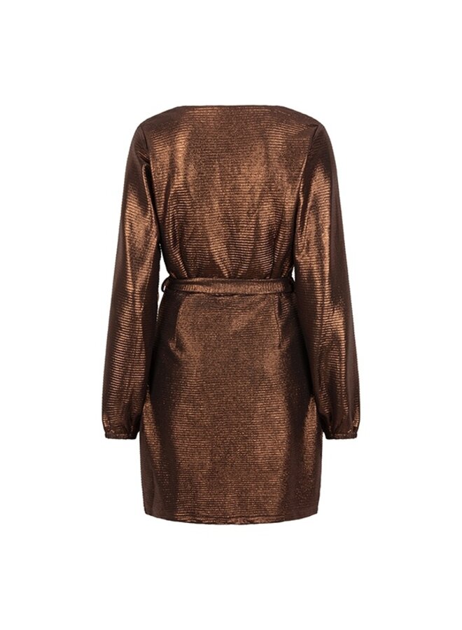 Lofty Manner Jurk Kelly QK508 - 200 Brown