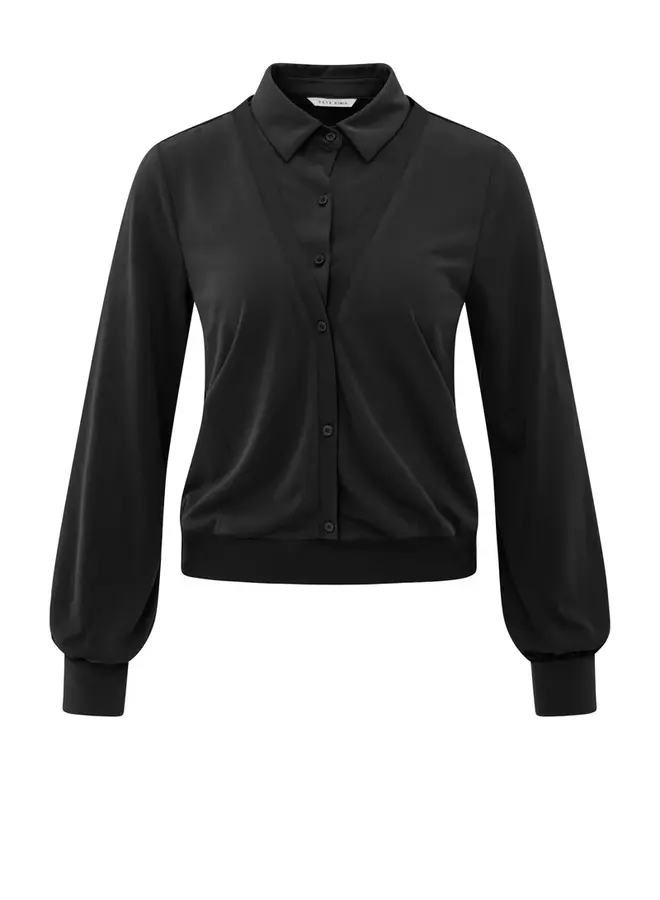 YAYA Blouse 01-709343-511 - 00001 Black