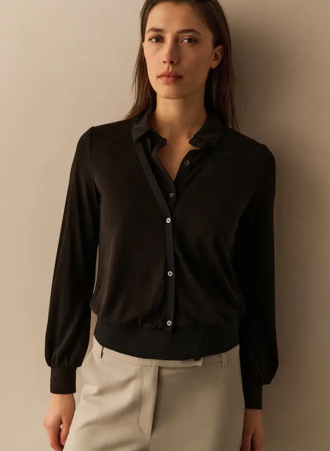 YAYA Blouse 01-709343-511 - 00001 Black