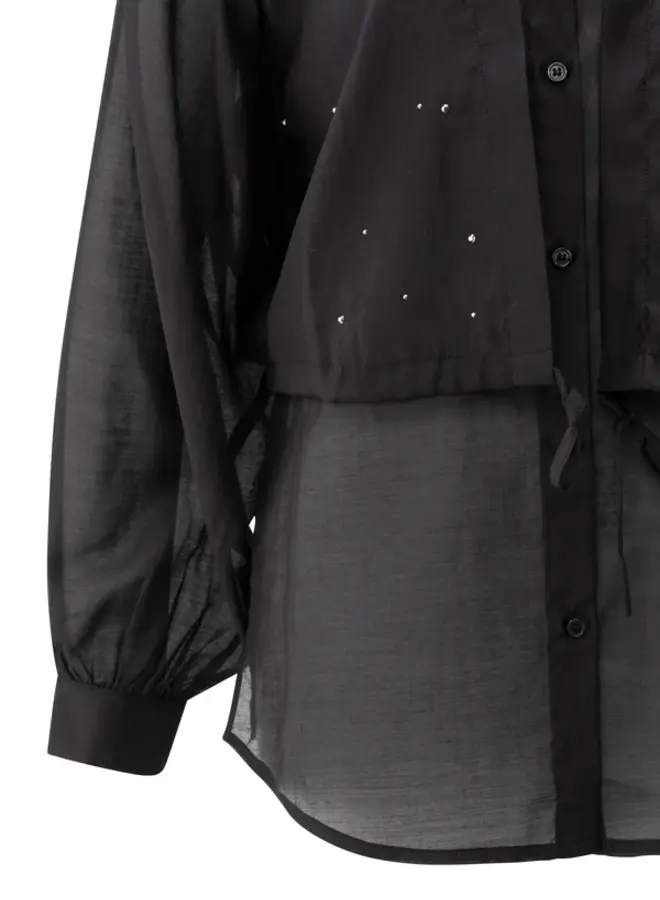 YAYA Blouse 01-201195-511 - 00001 Black