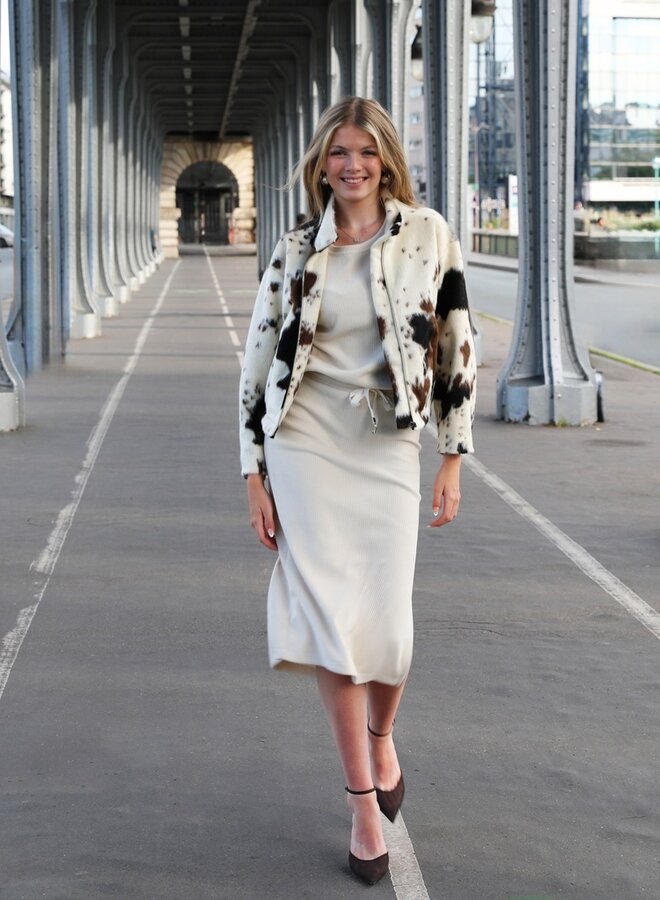 Amélie & Amélie Koeienjas Cagliari  B551 - Off White