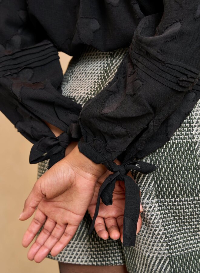 Lofty Manner Blouse QL01.1 - Blouse Annika - 600 Black