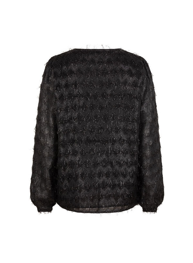 Lofty Manner Blouse QK402 - Blouse Amara - 600 Black