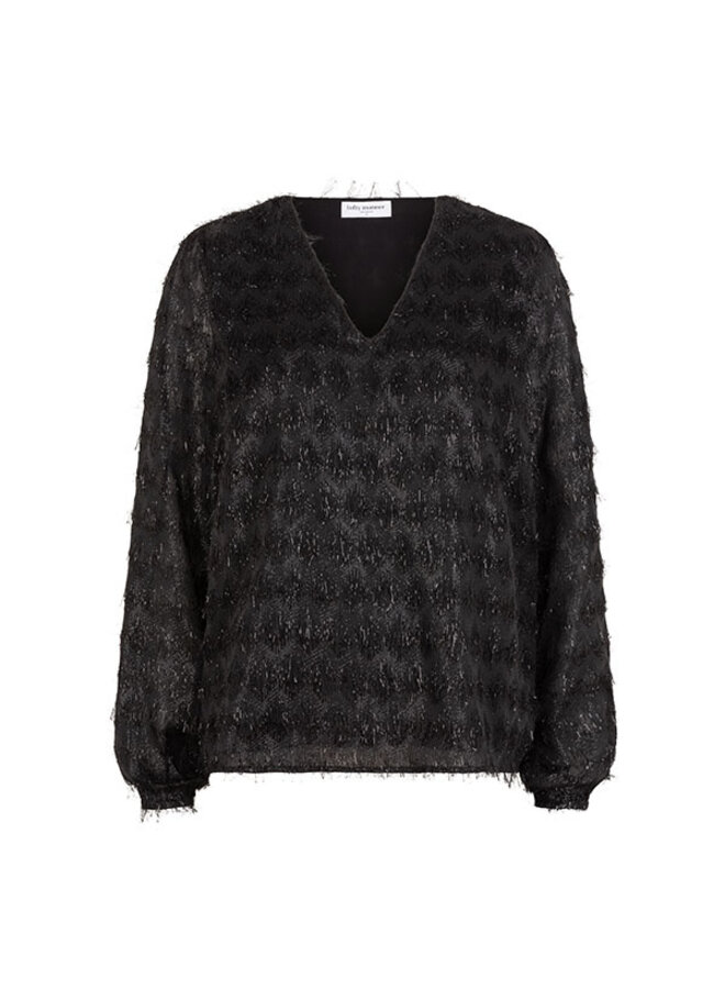 Lofty Manner Blouse QK402 - Blouse Amara - 600 Black