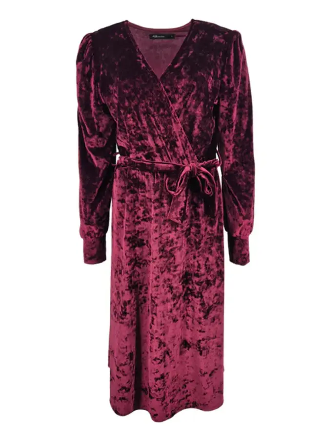 FOS Fashion Jurk 7640 Jurk Yoyo - 603 Beaujolais