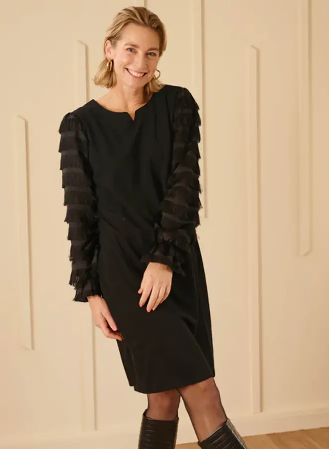 FOS Fashion Jurk 7648 Fiona - 001 Zwart