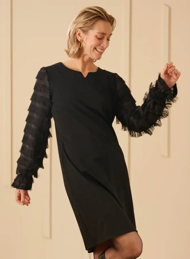 FOS Fashion Jurk 7648 Fiona - 001 Zwart