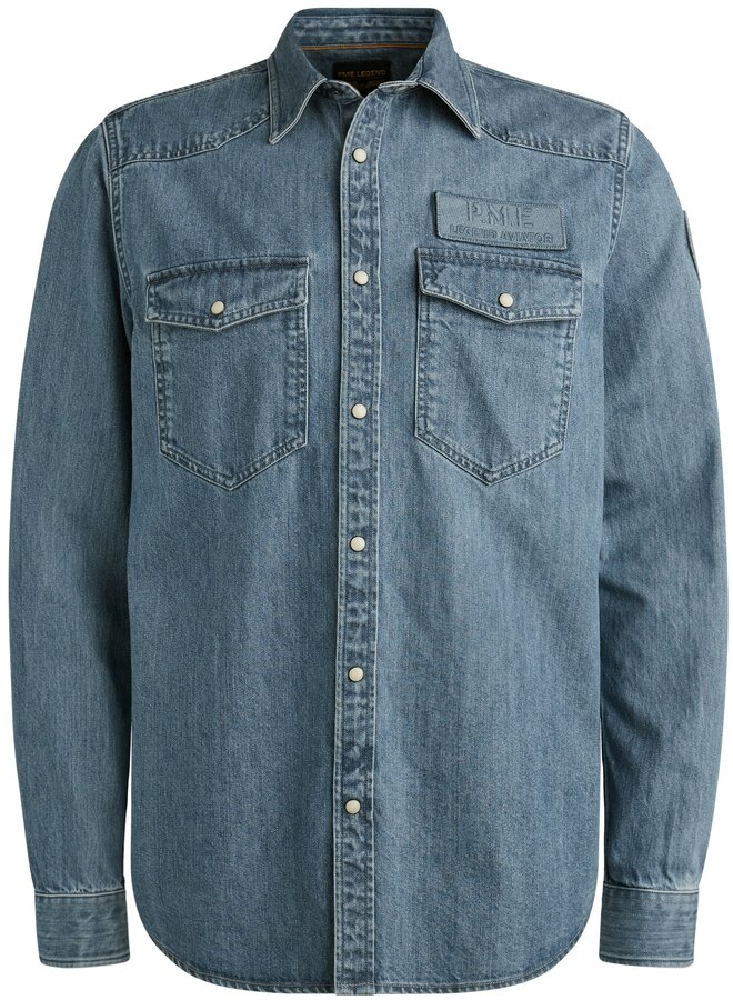 PME Legend Overshirt PSI2511248 - Deb Denim Blue