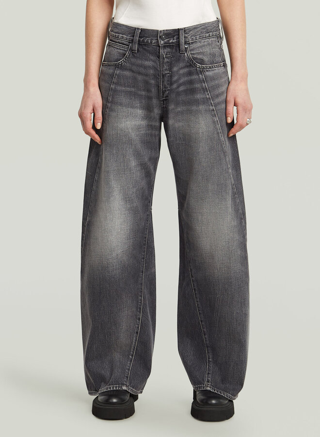 Barrel Fit Jeans Contor 3D Wide D27690-D537 Faded Scoria Grey