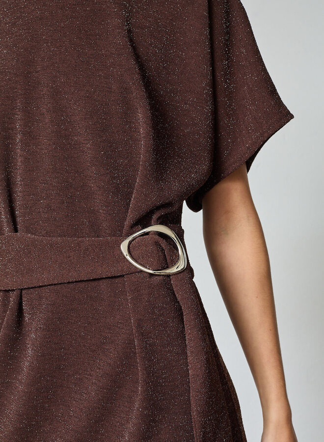 Sisters point Jurk 19580 GELIA-DR1 - 221 Chocolate/Silver