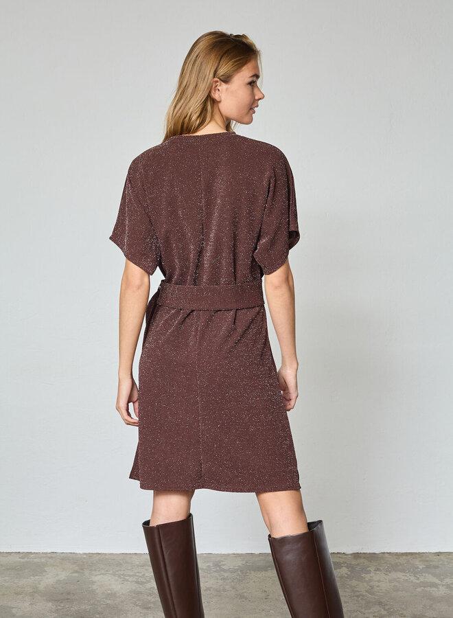 Sisters point Jurk 19580 GELIA-DR1 - 221 Chocolate/Silver