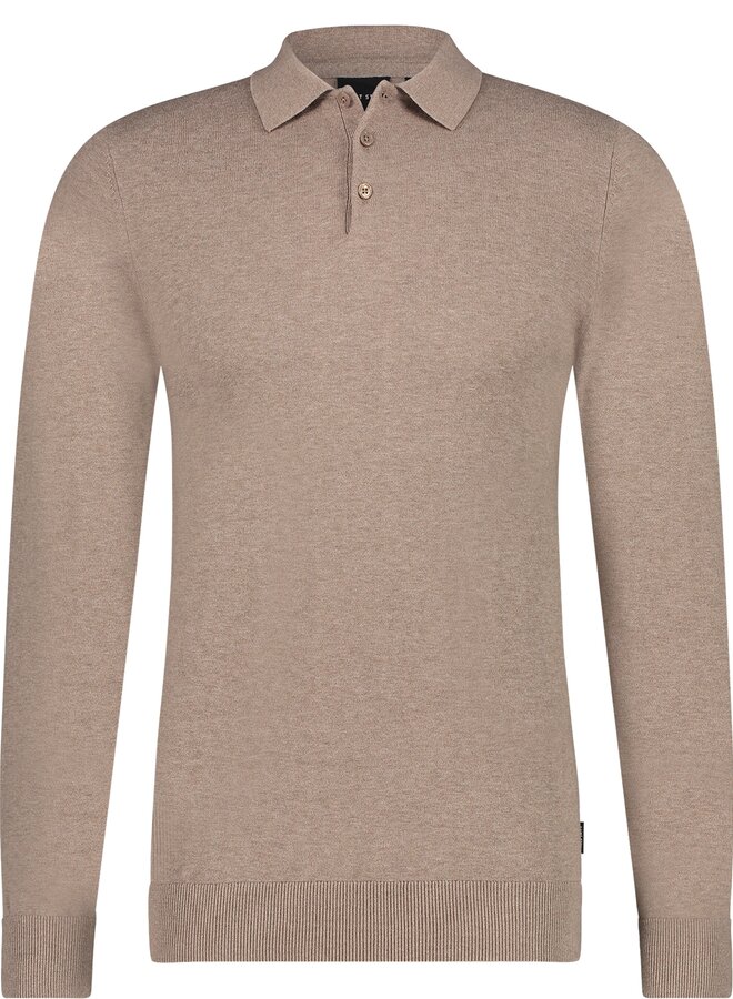 SAINT STEVE Shirt 19478 - Taupe Melange