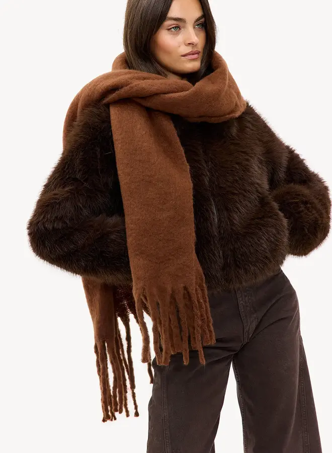 Sjaal Cuddle Weather - Dark Brown