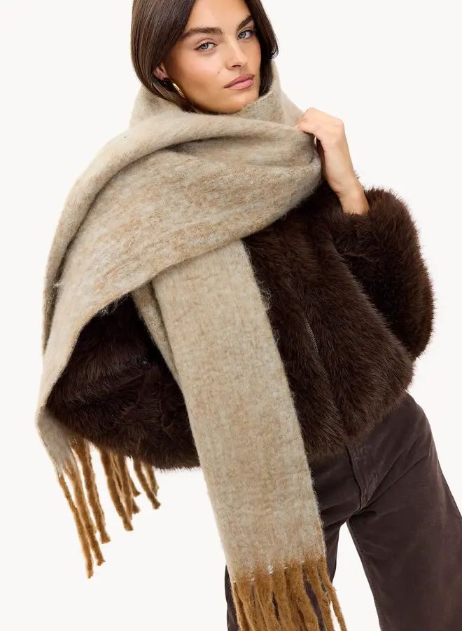 Sjaal Almost Home - Beige