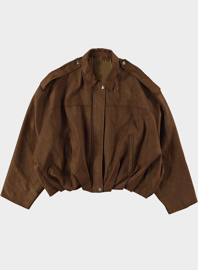 Turquoise By Daan Jas V10735 Jacket - Chocolate