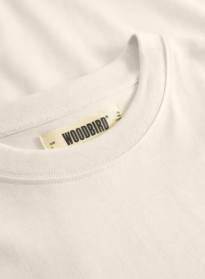 Woodbird T-shirt 2100-430 Base Tee - Off White
