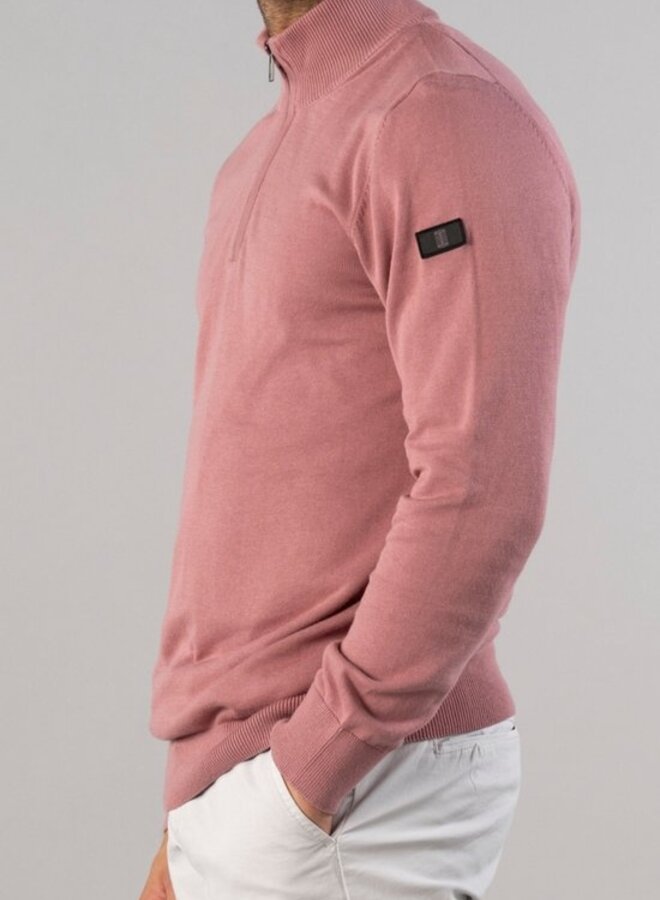 Presly & Sun Half-Zip Trui Pullover PS_Lewis - Lila