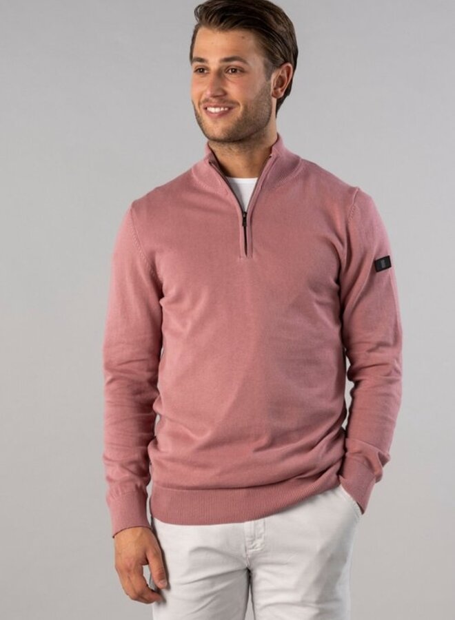 Presly & Sun Half-Zip Trui Pullover PS_Lewis - Lila