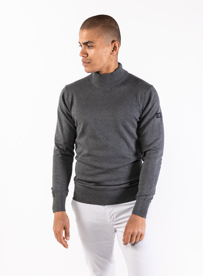 Presly & Sun Coltrui Pullover PS_Jordan - Mid Grey