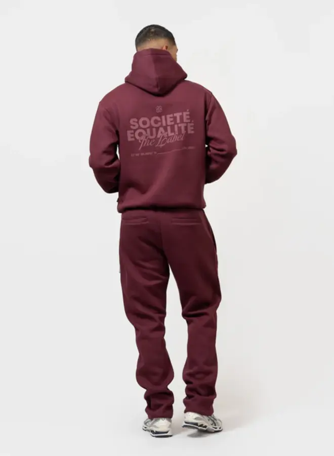Equalité Jogger Pants Societé 2.0 - 621 Burgundy & Burgundy