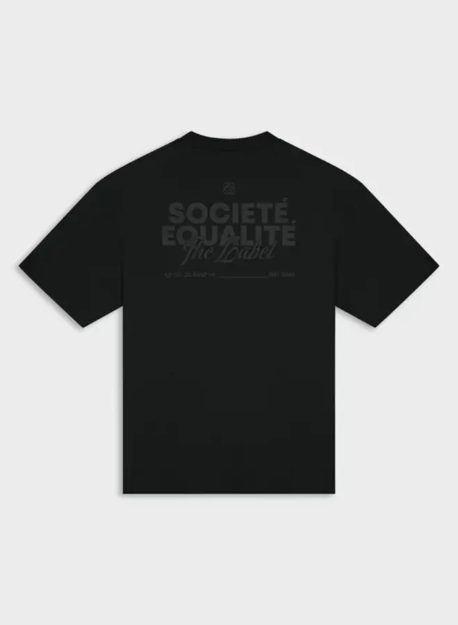 Equalité T-shirt Societé 2.0 Tee - 212 Black