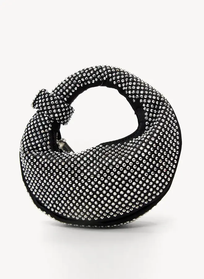 Tas Strass Stenen - Waiting Here For You - Silver