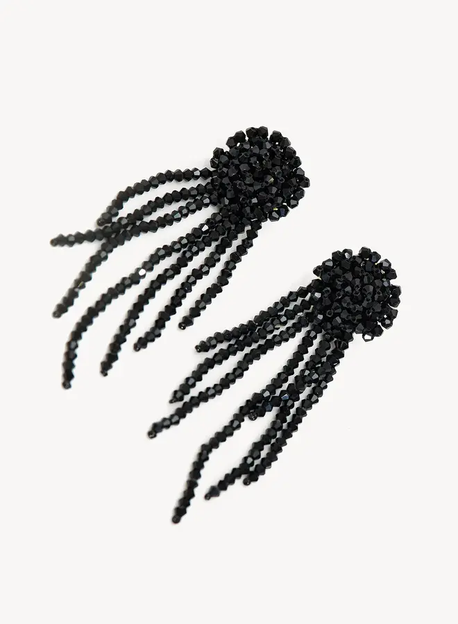 Loavies Oorbellen Kralen - This Love Won't Fade - Black