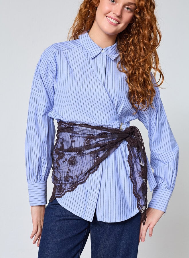 Sjaal 19440-501 - 222 D. Chocolate