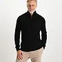 Saint Steve Trui Half Zip 19480 - black