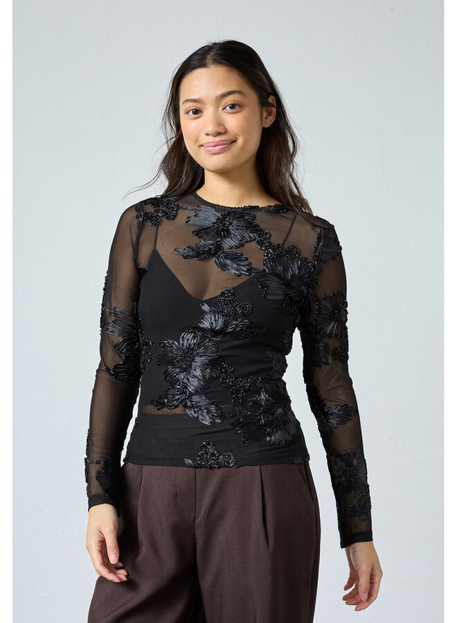 Top 19608 - Black/Black