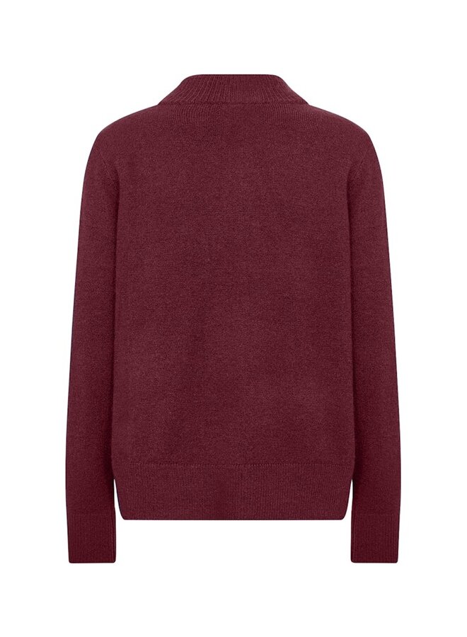 Soyaconcept Vest SC-NESSIE 33542 - 94850 Dark Red Melange