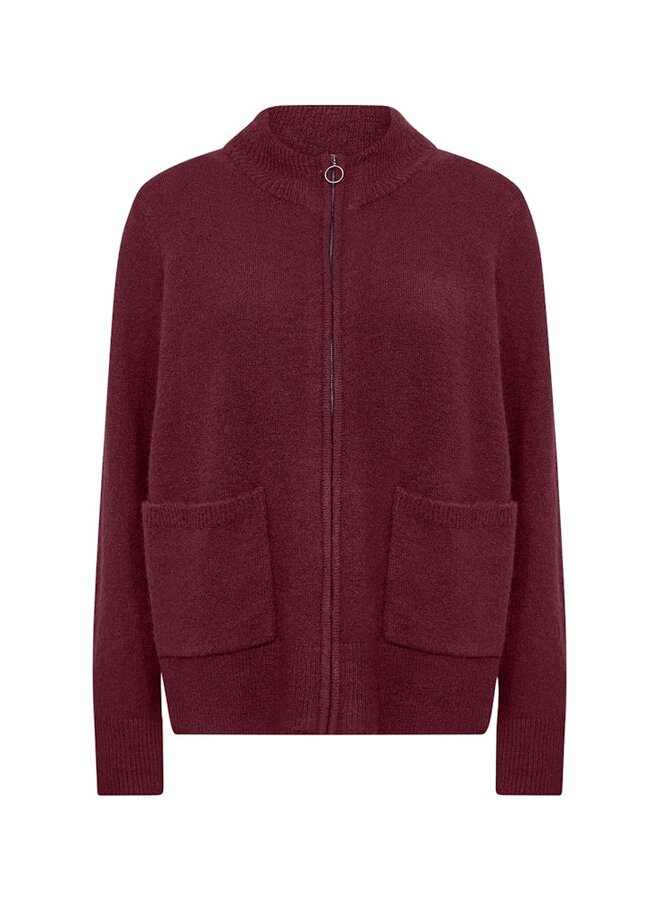 Soyaconcept Vest SC-NESSIE 33542 - 94850 Dark Red Melange