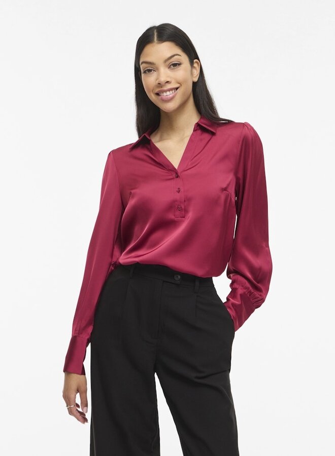 Vila Blouse 14117549 - Anemone