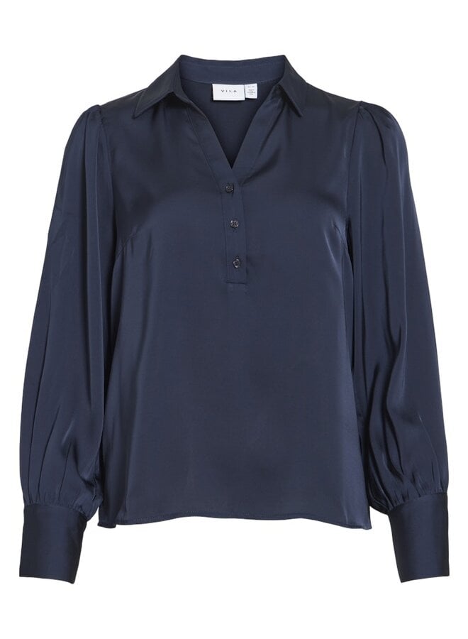 Vila Blouse VIENNA 14117549 - Navy Blazer