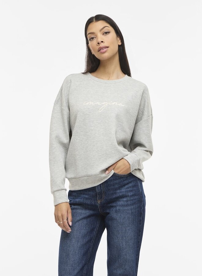Sweater VISIFFI 14112028 - S Light Grey Melange