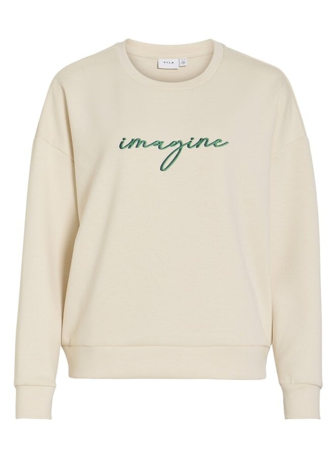 Vila Sweater VISIFFI 14112028 - Birch