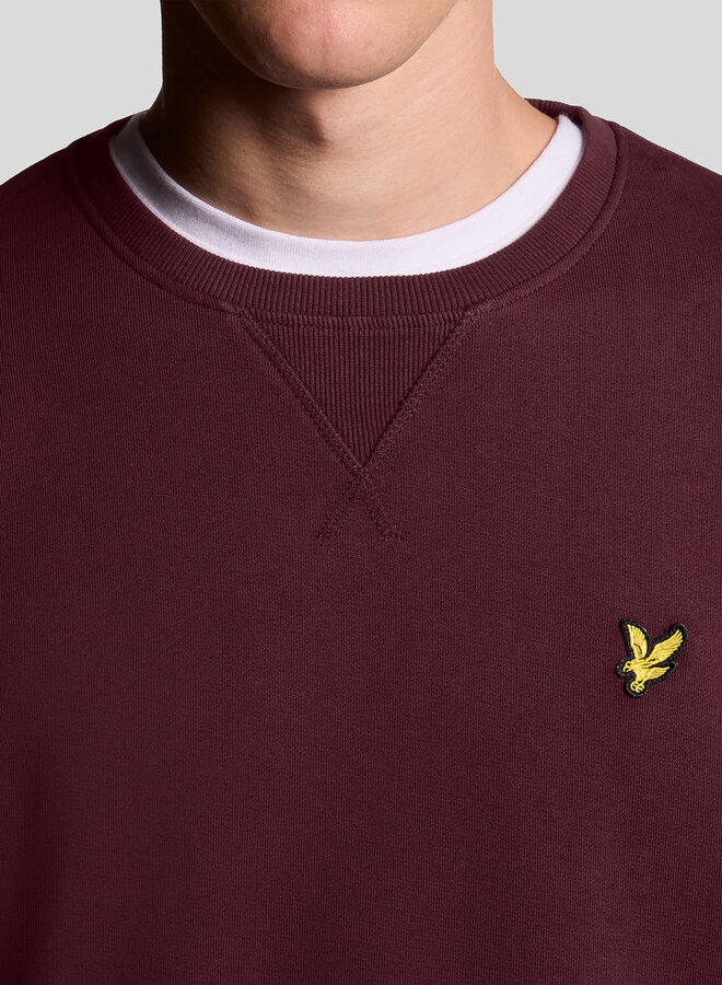 Lyle&Scott Trui ML424VOG - Z562 Burgundy