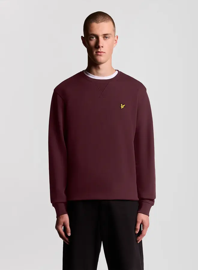 Lyle&Scott Trui ML424VOG - Z562 Burgundy