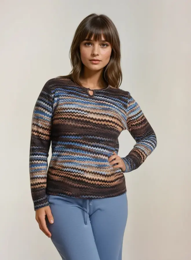 Top Blouson Missoni 7657 Mimi - 420 Jeans