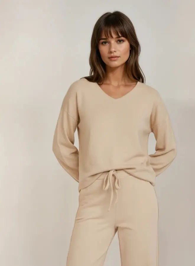 FOS Fashion Top Rib 7661 Bella - 220 Beige