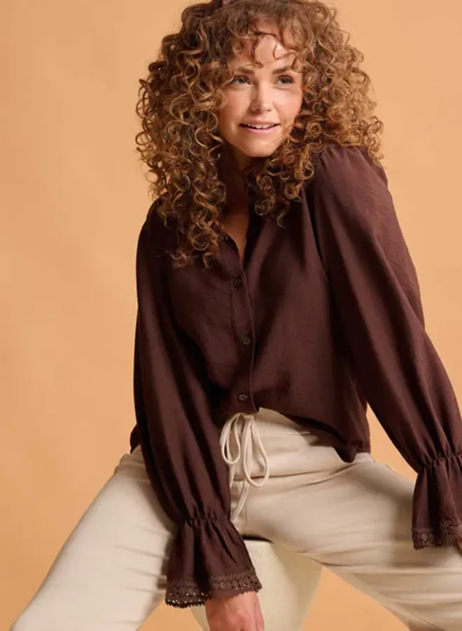 FOS Fashion Blouse 7587 Nina - 205 Bruin