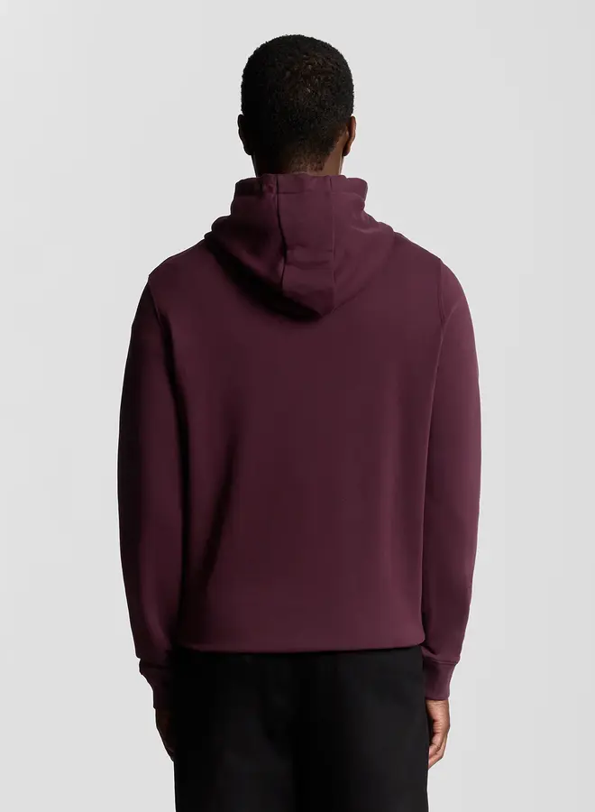 Lyle&Scott Hoodie ML416TON - Z562  Burgundy