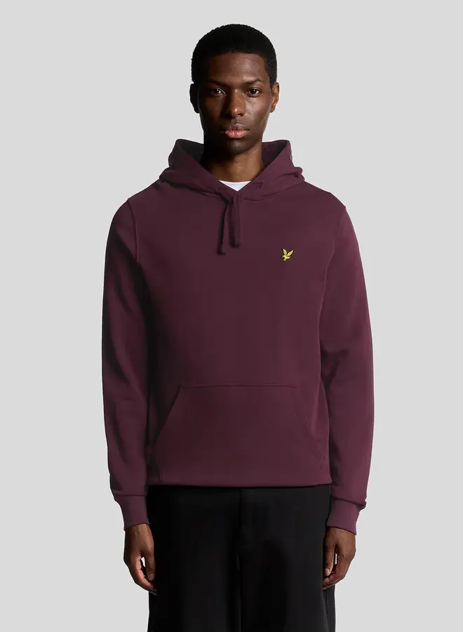 Lyle&Scott Hoodie ML416TON - Z562  Burgundy