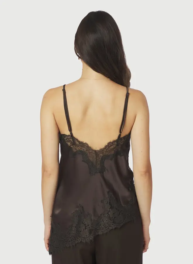 Neo Noir Lace Top 167409 Viole - 676 Dark Brown