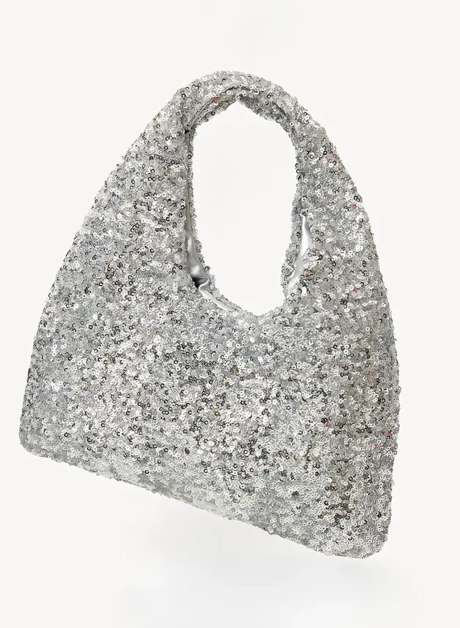Pailletten Tas - Silver